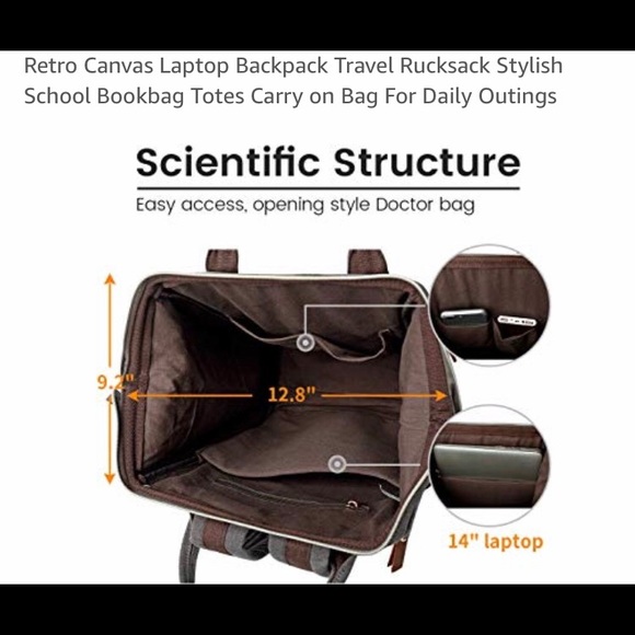 doctor bag style backpack